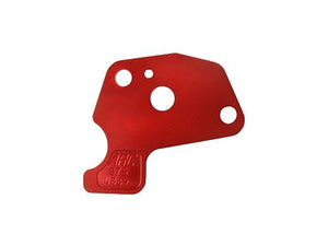 Clone Engine Restrictor Plate (.375") Red