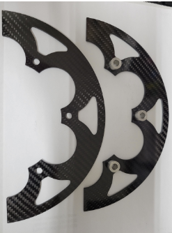 Carbon Fiber Sprocket Guides 8.5