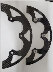 Carbon Fiber Sprocket Guides 8.5"
