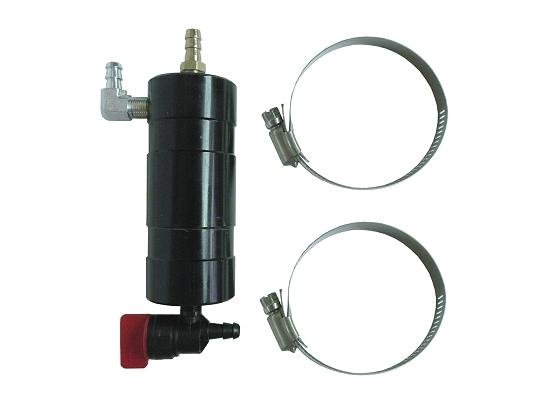 Aluminum Catch Tank, Black