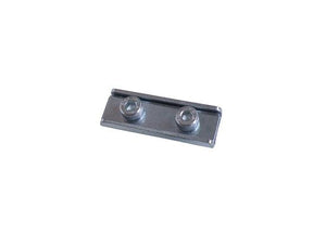 Throttle Cable Clamp, Two Bolt