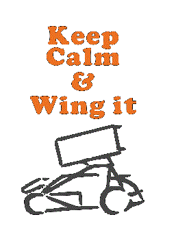 Keep Calm & Wing It